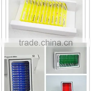 Nice Quality 12pcs Plastic Slides for Children Histology Slides Set thumbnail-1