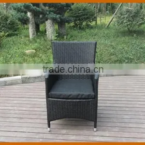 Rattan Dining Table Chair Set thumbnail-2