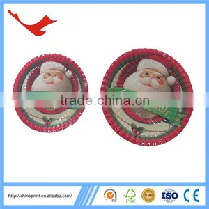 005 Customer Printed Disposable Party Paper Plate Sizes China Supplier thumbnail-6