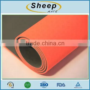 Custom Anti Slip Printed TPE Folding Eco Friendly Yoga Mat Fabric thumbnail-3