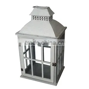 Fancy Shape Best Selling Wooden Candle Lanterns for Garden Decor thumbnail-2