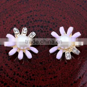 Floral Diamond Accessories Handmade Material DIY Jewelry thumbnail-6