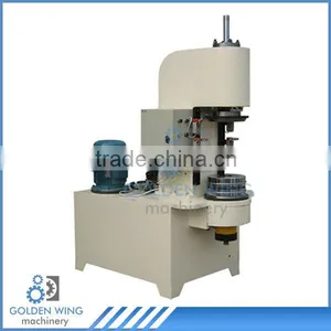 Semi-automatic Hydraulic Beading Machine Used For 50 L Big Chemical Drum Tin Can Pail Producton Line thumbnail-1