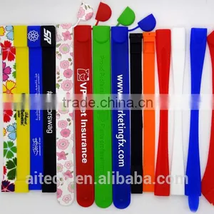 Promotion Customized Flower Bracelet Silicon Usb Flash Drive 16gb thumbnail-3