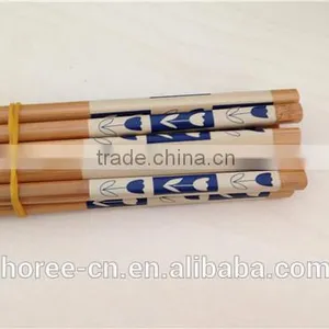 22.5 CM Long SGS Certified Safe Food Grade Bamboo Wooden Tableware Chopsticks thumbnail-1