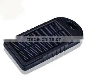China Hot Sell Product Waterproof Mobile Phone Solar Power Bank Charger 5000mah thumbnail-4