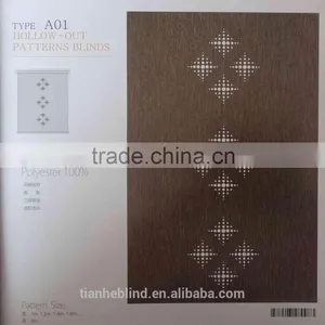 Unique Hollowout Blilnds, New Technology Hollowout Roller Blinds thumbnail-2