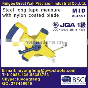 Nylon Coated Steel Long Tape Measure (Open Reel Series J11) thumbnail-1