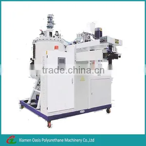 Medium/High Temperature Elastomer Injecting Machine for PU Wheel thumbnail-1