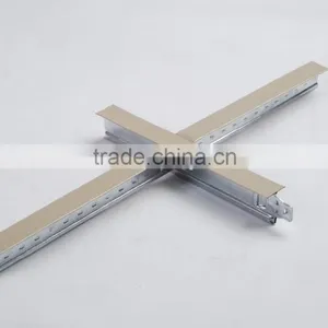 Hot Sale in Iraq H38 Wooden Color Ceiling T-bar thumbnail-6