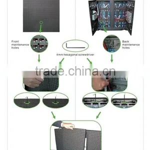 Hot Promation!Iron Housing LED Screen for Rental Advertising Outdoor Led Screen thumbnail-6