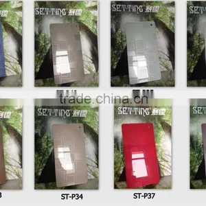 High Glossy Embossed Design Acrylic Sheet Laminated Mdf for Kitchen Cabinet Doors thumbnail-5