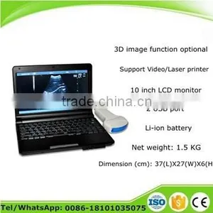 CE Certified Digital Laptop Ultrasound Scanner RUS-9000F With 3.5Mhz Convex Probe Suitable Hospital Clinic thumbnail-1