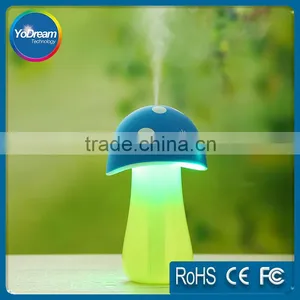 USB Mushroom Humidifier Led Light Diffuser Touch Button Ultrasonic Humidifier Cartoon Humidifier thumbnail-6