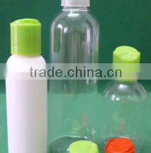 60ml,100ml,250ml,500ml Plastic Colorful Washing&cleaning PET Bottle With Disk Top Cap thumbnail-2