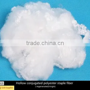 Hollow Conjugated Polyester Staple Fiber Regenerated and Virgin Use for Filling Bedding Mattress Pillows Toys thumbnail-1