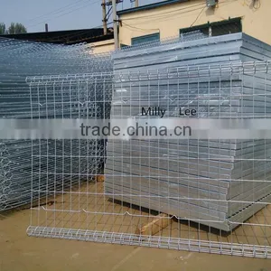 High Quality Powder Coated Double Loop Wire Mesh Metal Garden Fencing/garden Double Circle Fence thumbnail-6