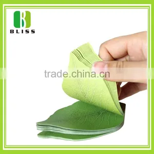 Hot Sale Custom Sticky Notes Leaf Shaped Sticky Notes Promotional Sticky Notes thumbnail-1