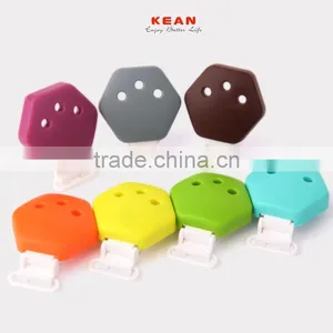 Silicone Hexagon Pacifier Make From 100% Food Grade Silicone Use for Baby Teething thumbnail-2