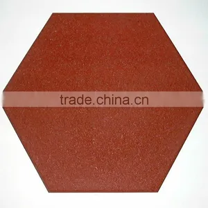 Hexagon Shaped Rubber Paver thumbnail-1