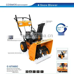 Hot Sale Gasoline 6.5HP Snow Sweeper Blower thumbnail-1