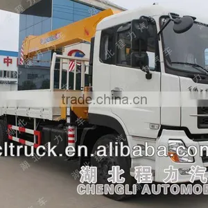 Dongfeng Brand TL 6*4 10 Ton Cargo Crane Truck, Truck Mounted Crane, Hydraulic Boom Truck Crane thumbnail-1