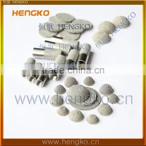 0.5~90 Microrns Sintered Porous Ventilation Dust-proof Powder Metal Filters thumbnail-4