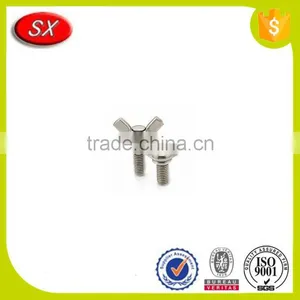 China Manufacturing Special Design Anodized Aluminum Butterfly Wing Screw thumbnail-6