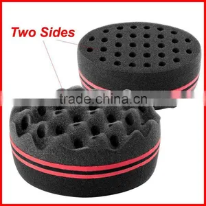Wave Barber Hair Brush Sponge for Dreads Afro Locs Twist Curls Coil Magic Tool thumbnail-3