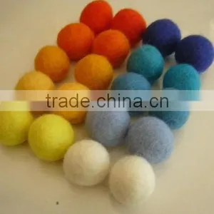 2016 Christmas Decoration Handmade Wool Felt Ball Bulk Buy From China thumbnail-5