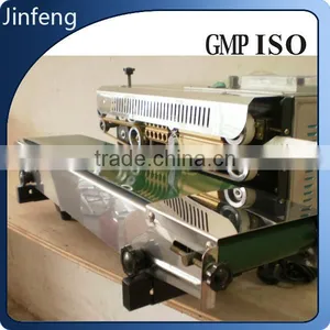 China GMP Standard Continuous Band Film Sealer Machine/heat Sealer/band Sealer thumbnail-3