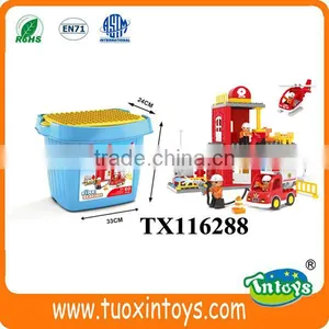 Diy Children Toys City Police Station Building Blocks Barrel Packing thumbnail-2