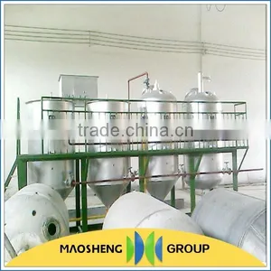Low Oil Loss! Crude Beef Tallow Cooking Oil Refinery Equipment With CE thumbnail-2