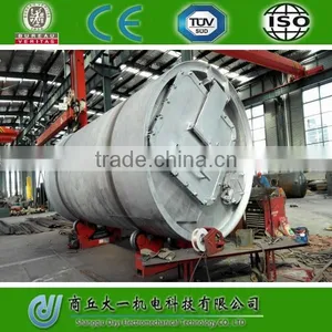 2016Hot Sale Pyrolysis Tyre Oil Machine Refining Waste Tyre Equipment thumbnail-1