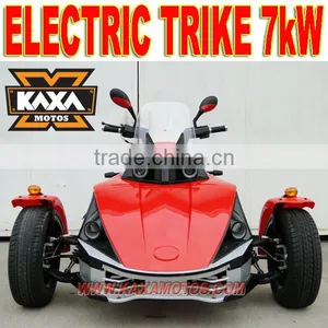 Three Wheels Electric Tricycle China 7kW thumbnail-3