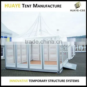 Hot Sale 4x4 High Peak Tent for Party Event Cheap Easy to Assemble Gazebos Pagoda Tent thumbnail-4