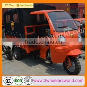 China Supplier 300cc 5.00-12 Tractor Tyre Cargo Tricyce With Cabin For Sale thumbnail-1