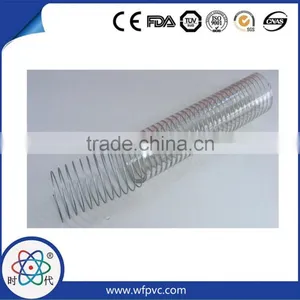 Weifang Shidai PVC Hose 5/16" PVC Sprial Steel Wire Reinforced Hose Pipe on Hot Sale thumbnail-4