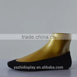 Fashion Flip-flops and Ankle Display Golden Mannequin Foot thumbnail-1