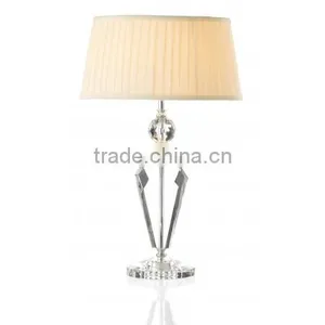 Elegant Crystal Decorations Antique Table Lamp thumbnail-1