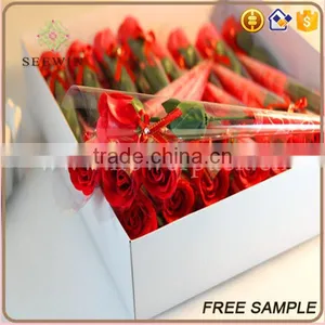 Single Stem Dried Rose Soap Flowers thumbnail-4