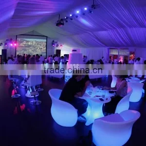 Hot Sales Led Low Bar Table With Chair for Nightclub/acrylic Led Bar Chairs for Nightclub thumbnail-6