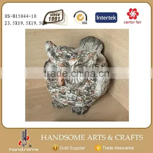 10 Inch Resin Craft Holiday Gifts Home Decoration Owl Statues Animal Sculpture thumbnail-2