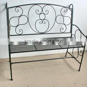 Metal Garden Bench thumbnail-1