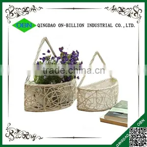 Wicker Material Wedding Flower Basket thumbnail-1