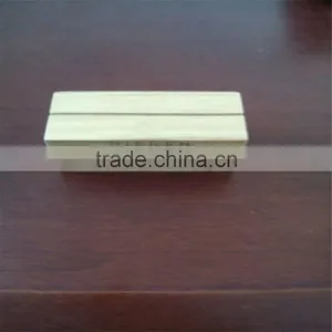 Business Gifts Square Wooden Base Notes Card Holder thumbnail-1