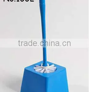 New Design Toilet Brush Plastic Cleaning Brush Sets With Holder and Hook thumbnail-5