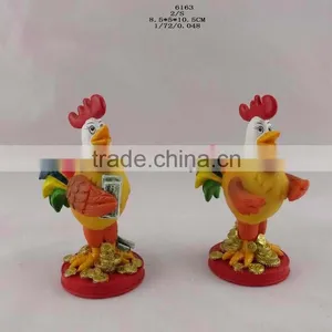2017 Resin New Year Rooster Ornament thumbnail-4