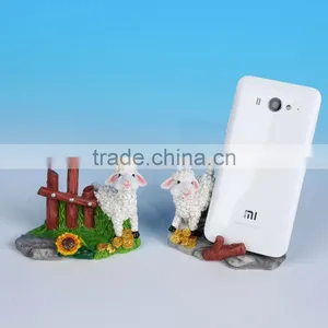 Polyresin Cute Sheep Shape Mobile Phone Holder thumbnail-1