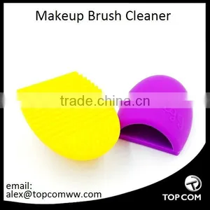 Cleaning MakeUp Washing Brush Silica Glove Scrubber Board Cosmetic Clean Tools thumbnail-2
